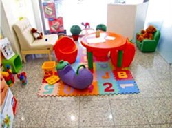 Espa&ccedil;o infantil da Farm&aacute;cia Moderna